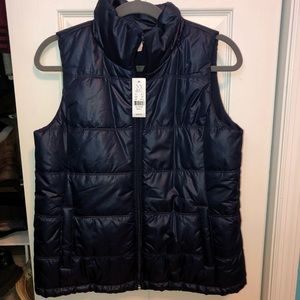 NWT New York & Company navy blue vest